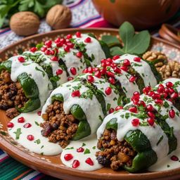 chiles en nogada