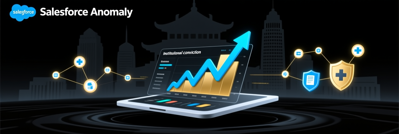 The Salesforce Anomaly: Enterprise Software Outperforms Hardware in Risk-Off