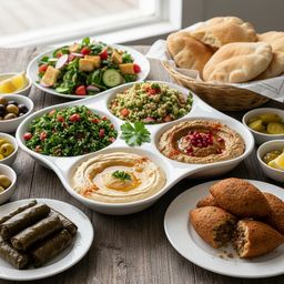 mezze platter
