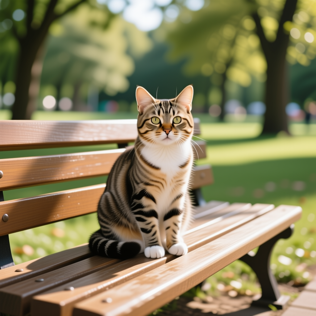 Qwen Lightning cat